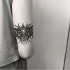 Dark Thorns Temp Tattoo