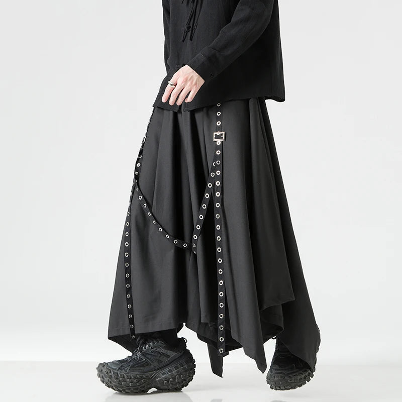 Ribbon Wide Leg Pants